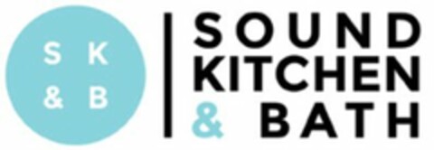 S K & B SOUND KITCHEN & BATH Logo (USPTO, 26.04.2017)