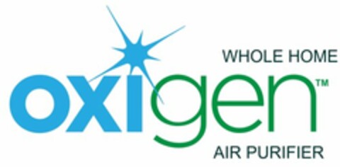 OXIGEN WHOLE HOME AIR PURIFIER Logo (USPTO, 08.05.2017)