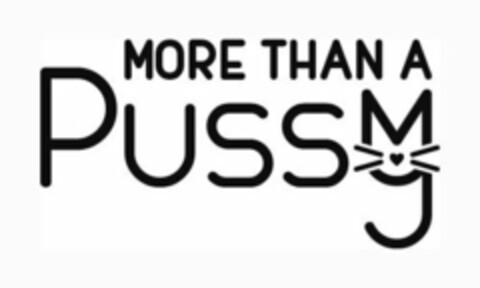 MORE THAN A PUSSY Logo (USPTO, 12/27/2017)