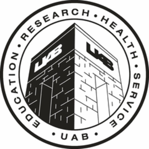 · UAB · EDUCATION · RESEARCH · HEALTH ·SERVICE · UAB UAB Logo (USPTO, 02/02/2018)