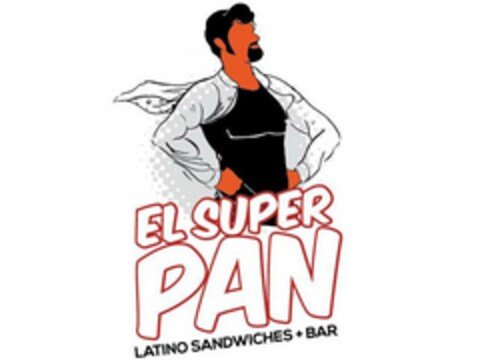 EL SUPER PAN LATINO SANDWICHES + BAR Logo (USPTO, 05/16/2018)