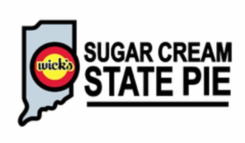 WICK'S SUGAR CREAM STATE PIE Logo (USPTO, 09.08.2018)