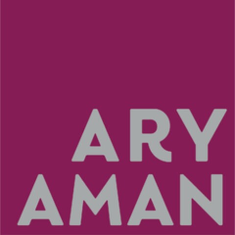 ARY AMAN Logo (USPTO, 12.02.2019)