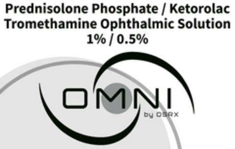 PREDNISOLONE PHOSPHATE / KETOROLAC TROMETHAMINE OPHTHALMIC SOLUTION 1% / 0.5% OMNI BY OSRX Logo (USPTO, 09.05.2019)