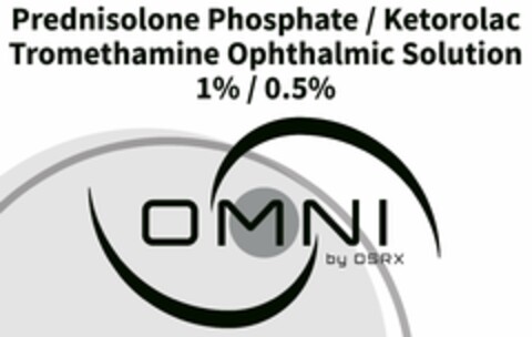 PREDNISOLONE PHOSPHATE / KETOROLAC TROMETHAMINE OPHTHALMIC SOLUTION 1% / 0.5% OMNI BY OSRX Logo (USPTO, 05/09/2019)