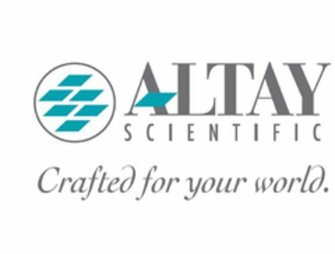 ALTAY SCIENTIFIC CRAFTED FOR YOUR WORLD Logo (USPTO, 24.05.2019)