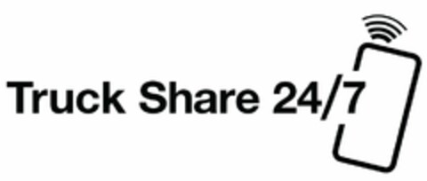 TRUCK SHARE 24/7 Logo (USPTO, 30.05.2019)