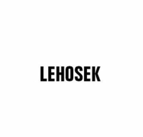 LEHOSEK Logo (USPTO, 26.07.2019)