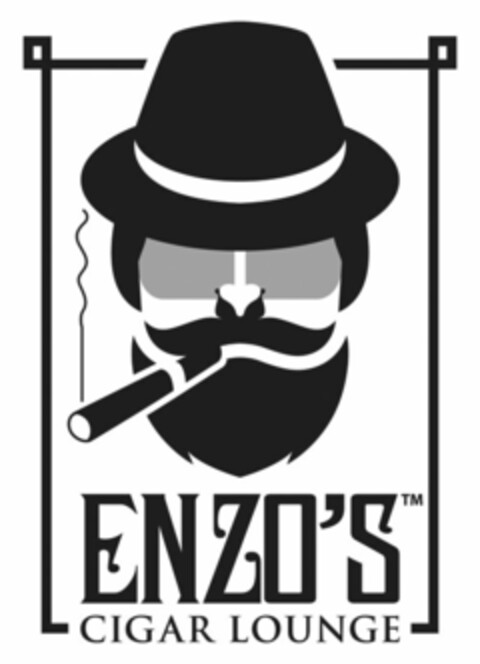 ENZO'S CIGAR LOUNGE Logo (USPTO, 10.08.2019)