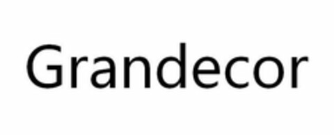 GRANDECOR Logo (USPTO, 27.09.2019)