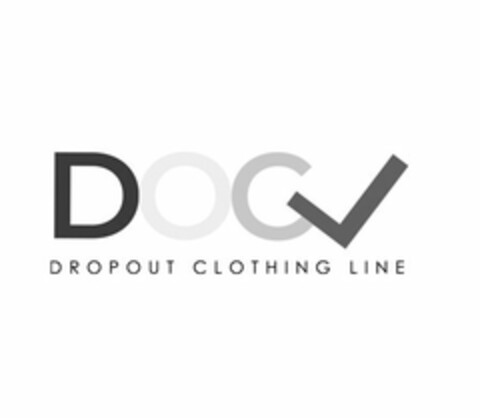 DOC DROPOUT CLOTHING LINE Logo (USPTO, 01/16/2020)