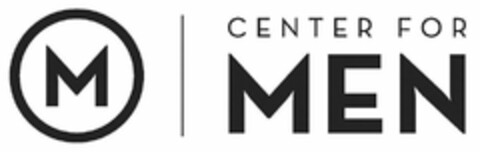 M | CENTER FOR MEN Logo (USPTO, 11.02.2020)