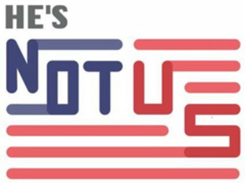 HE'S NOT US Logo (USPTO, 02.06.2020)