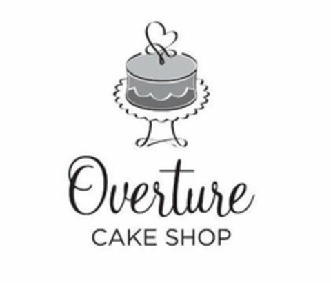 OVERTURE CAKE SHOP Logo (USPTO, 07/01/2020)