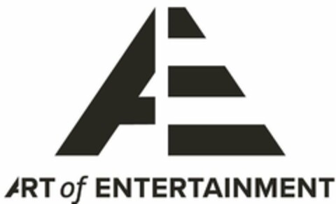 A E ART OF ENTERTAINMENT Logo (USPTO, 20.09.2020)