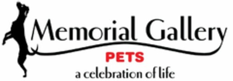 MEMORIAL GALLERY PETS A CELEBRATION OF LIFE Logo (USPTO, 12/10/2009)