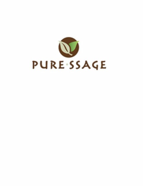 PURE SSAGE Logo (USPTO, 12/22/2009)