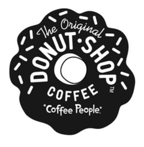 THE ORIGINAL DONUT · SHOP COFFEE COFFEE PEOPLE. Logo (USPTO, 08.01.2010)