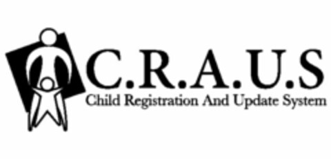 C.R.A.U.S CHILD REGISTRATION AND UPDATE SYSTEM Logo (USPTO, 02/19/2010)