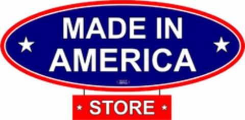 MADE IN AMERICA STORE Logo (USPTO, 03/30/2010)