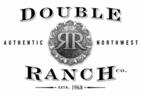 DOUBLE RR RANCH CO. AUTHENTIC NORTHWEST ESTB. 1968 Logo (USPTO, 05/20/2010)