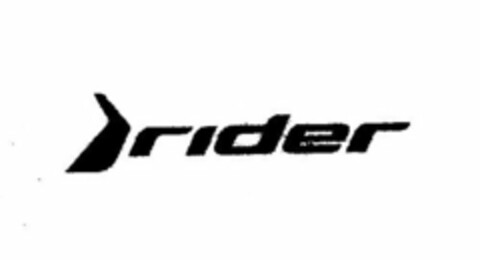 RIDER Logo (USPTO, 08/12/2010)