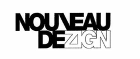 NOUVEAU DE ZIGN Logo (USPTO, 09.11.2010)