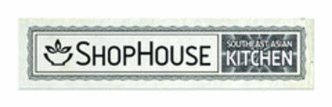 SHOPHOUSE SOUTHEAST ASIAN KITCHEN Logo (USPTO, 06.04.2011)