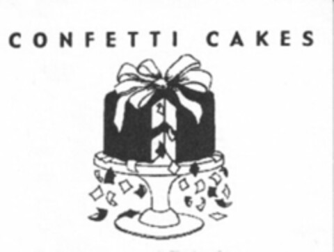 CONFETTI CAKES Logo (USPTO, 20.06.2011)