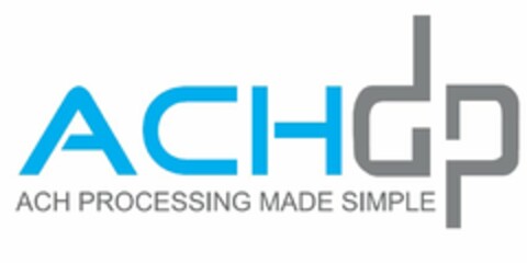 ACHDP ACH PROCESSING MADE SIMPLE Logo (USPTO, 07/15/2011)