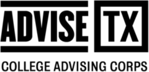 ADVISE TX COLLEGE ADVISING CORPS Logo (USPTO, 10/14/2011)