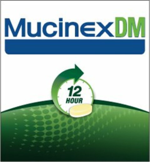 MUCINEX DM 12 HOUR Logo (USPTO, 04.11.2011)