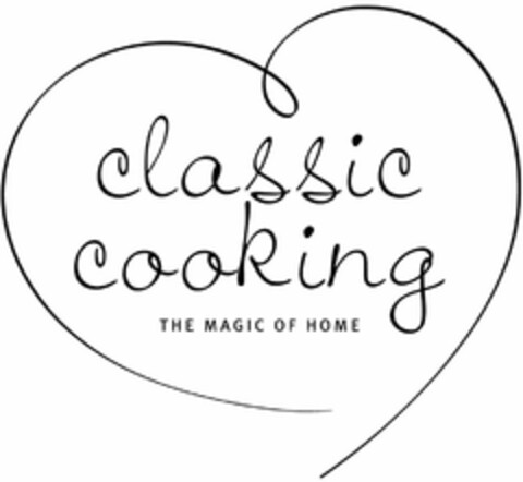 CLASSIC COOKING THE MAGIC OF HOME Logo (USPTO, 11/14/2011)