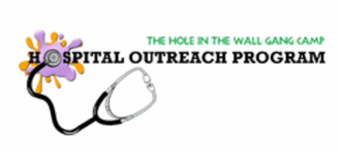 THE HOLE IN THE WALL GANG CAMP HOSPITAL OUTREACH PROGRAM Logo (USPTO, 06.01.2012)