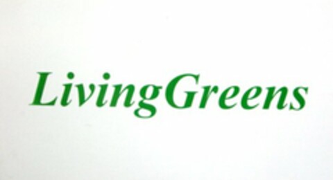 LIVINGGREENS Logo (USPTO, 01.02.2012)