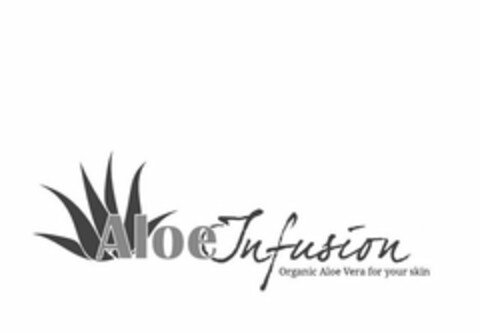 ALOEINFUSION ORGANIC ALOE VERA FOR YOUR SKIN Logo (USPTO, 27.02.2012)