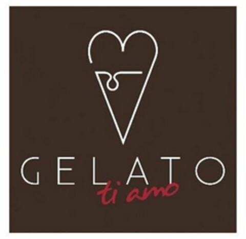 GELATO TI AMO Logo (USPTO, 19.03.2012)