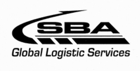 SBA GLOBAL LOGISTIC SERVICES Logo (USPTO, 24.04.2012)