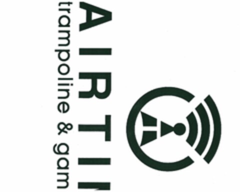 T AIRTIME TRAMPOLINE & GAME PARK Logo (USPTO, 24.04.2012)