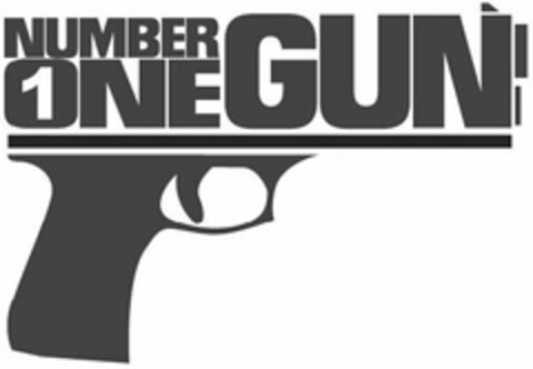 NUMBER 1 ONE GUN Logo (USPTO, 24.09.2012)