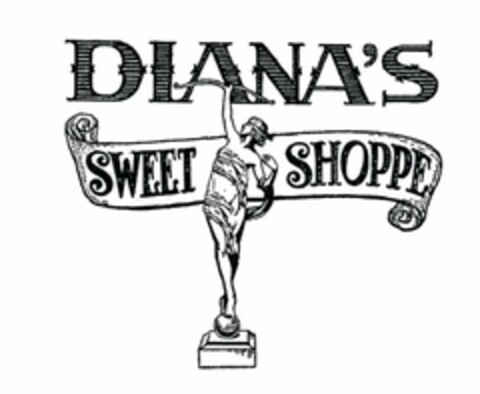 DIANA'S SWEET SHOPPE Logo (USPTO, 06/07/2013)