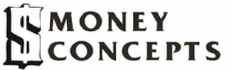 $ MONEY CONCEPTS Logo (USPTO, 04.09.2013)