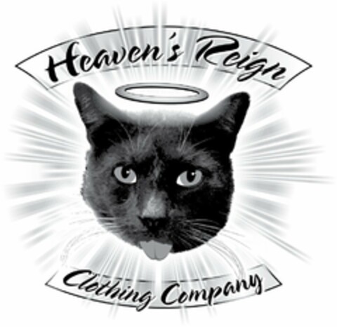 HEAVEN'S REIGN CLOTHING COMPANY Logo (USPTO, 09/27/2013)