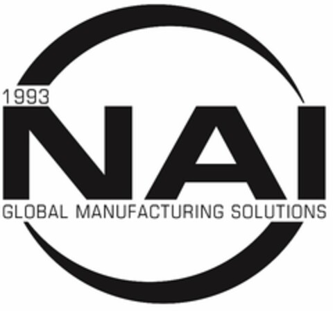 1993 NAI GLOBAL MANUFACTURING SOLUTIONS Logo (USPTO, 02.12.2013)