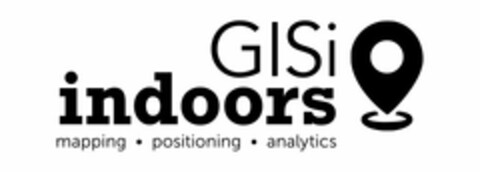 GISI INDOORS MAPPING · POSITIONING · ANALYTICS Logo (USPTO, 09.05.2014)