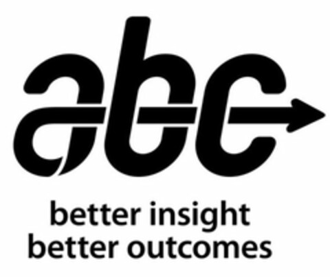 ABC BETTER INSIGHT BETTER OUTCOMES Logo (USPTO, 07/16/2014)