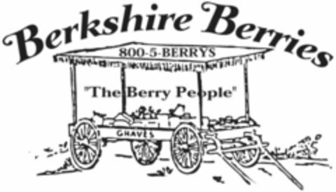 BERKSHIRE BERRIES 800-5-BERRYS THE BERRY PEOPLE GRAVES Logo (USPTO, 13.01.2015)
