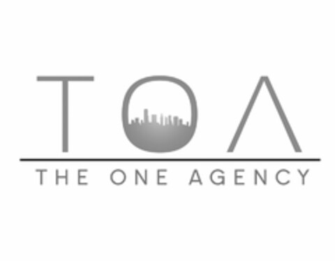 TOA THE ONE AGENCY Logo (USPTO, 01/21/2015)