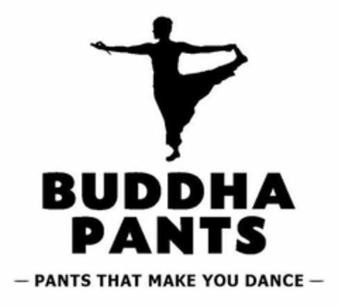 BUDDHA PANTS - PANTS THAT MAKE YOU DANCE - Logo (USPTO, 21.01.2015)