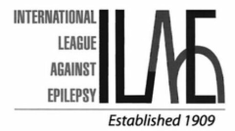 INTERNATIONAL LEAGUE AGAINST EPILEPSY ILAE ESTABLISHED 1909 Logo (USPTO, 04/29/2015)